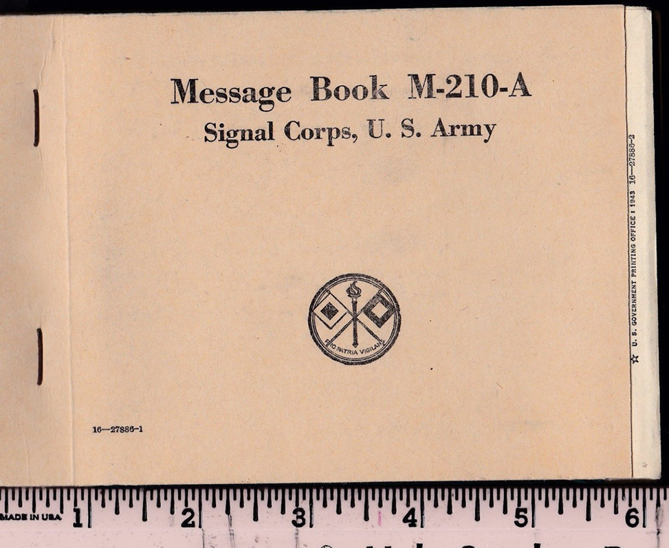 message book
